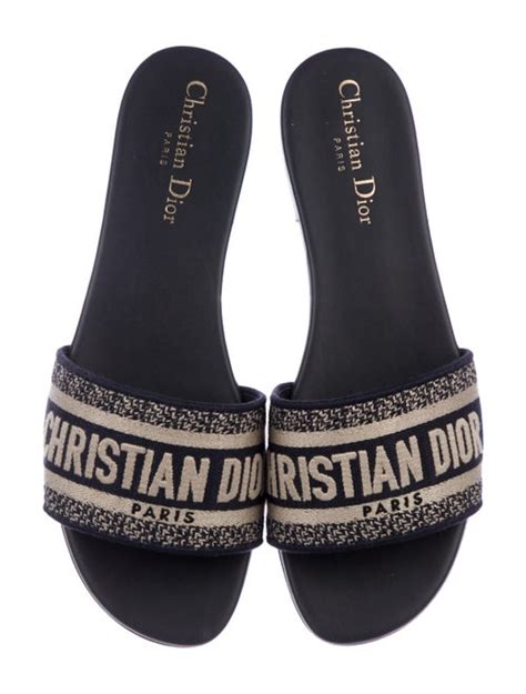 hot pink christian dior slides|christian dior slides for women.